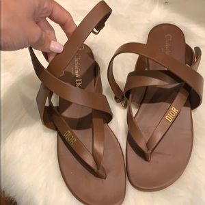 Christian Dior sandals size 38